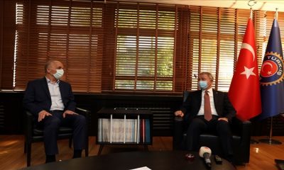 Millî Savunma Bakanı Hulusi Akar’dan Türk-İş’e Ziyaret