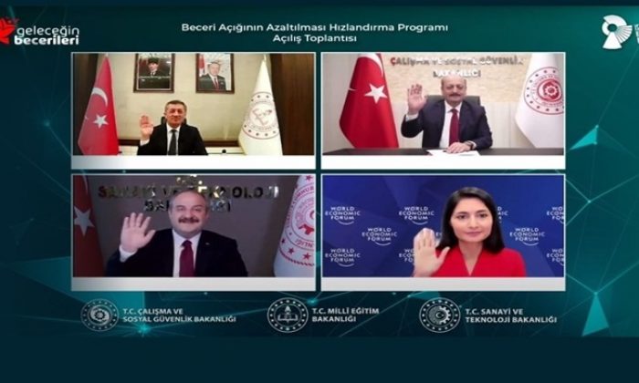 Bakan Bilgin, WEF  “Beceri Açığının Azaltılması Hızlandırma Programı” Açılış Toplantısı’na Katıldı