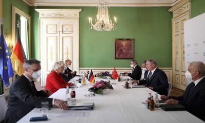 Millî Savunma Bakanı Hulusi Akar, Almanya Savunma Bakanı Christine Lambrecht ile Görüştü