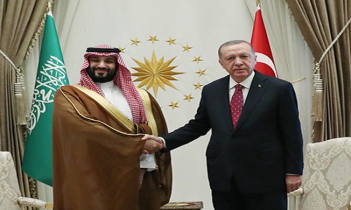 Cumhurbaşkanı Erdoğan, Suudi Arabistan Veliaht Prensi Muhammed bin Selman ile görüştü