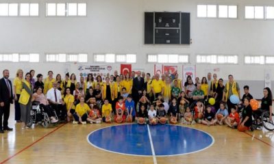 Cumhurbaşkanı Ersin Tatar, Tekerlekli Sandalye Basketbol Empati Maçı ve basketbol bağışı etkinliğine katıldı