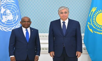 Kassym-Jomart Tokayev held a meeting with President of the UN General Assembly Abdulla Shahid