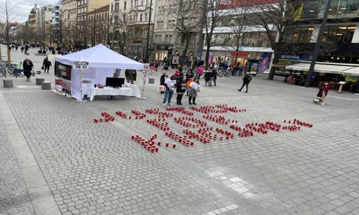 Praqada “Xocalıya ədalət!” tələbi ilə aksiya təşkil edilib