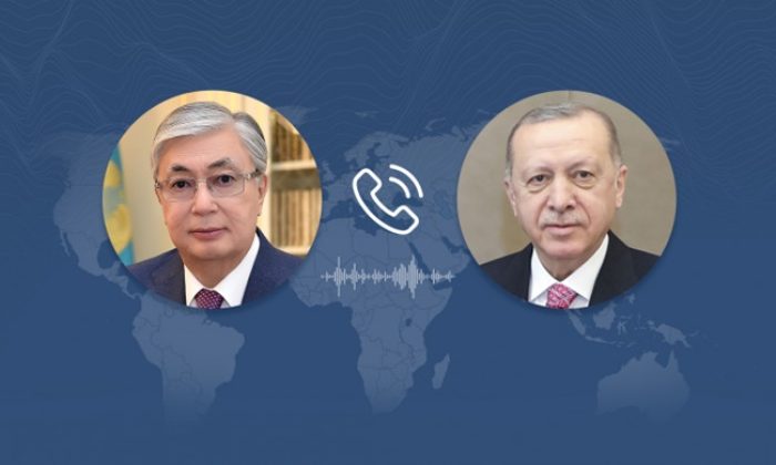 Телефонный разговор Касым-Жомарта Токаева с Президентом Турции Реджепом Тайипом Эрдоганом