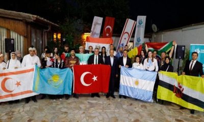 Cumhurbaşkanı Ersin Tatar, 3’üncü Barış ve Özgürlük Kupası Uluslararası Sporcularla Sohbet etkinliğine katıldı: