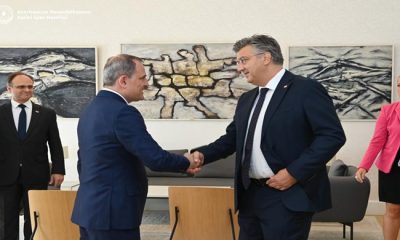Bakan Jeyhun Bayramov’un Hırvatistan Başbakanı Andrej Plenković ile görüşmesine ilişkin basın açıklaması