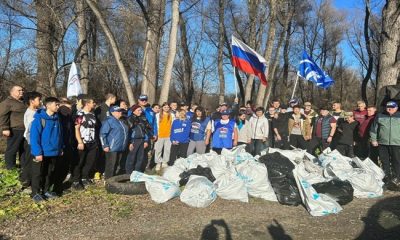 “Birleşik Rusya”, Altay Cumhuriyeti’nin Mayminsky bölgesinde bir temizlik günü düzenledi