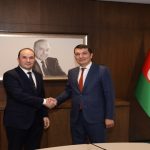 Meeting of the Ambassador of the Republic of Tajikistan with the First Deputy Minister of Economy of the Republic of Azerbaijan