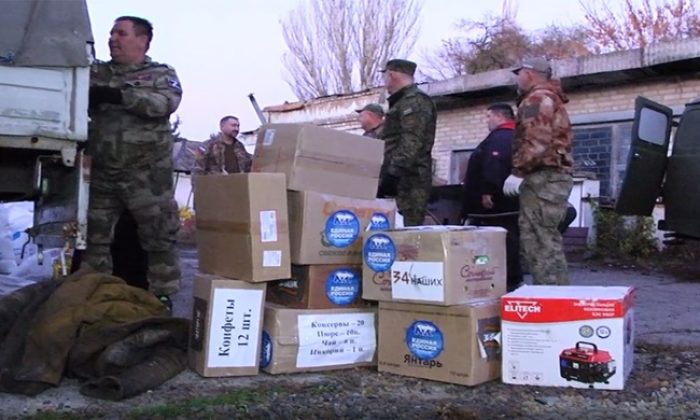 “Birleşik Rusya”, Volgograd bölgesinden LPR’deki Kuzey Askeri Bölge katılımcılarına yardım aktardı