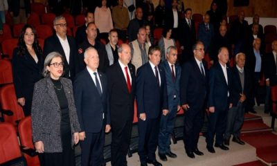 Cumhurbaşkanı Ersin Tatar, Baf Direnişi’nin 60’ncı yıldönümü vesilesiyle düzenlenen “Baf Şehitlerini Anma Gecesine” katıldı.