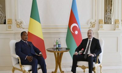 Azerbaycan ve Kongo cumhurbaşkanları baş başa görüştü