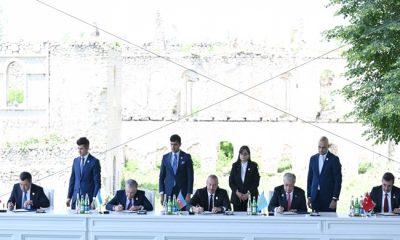 Karabağ Deklarasyonu, Türk Devletleri Teşkilatı devlet başkanlarının Şuşa’daki resmi olmayan zirve toplantısında imzalandı.
