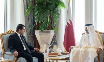 Ceremony of presenting Credentials to the Amir of Qatar